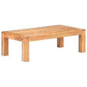 vidaXL Coffee Table Honey 110x60x35cm Solid Acacia Wood 289630