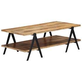 vidaXL Soffbord 115x60x40 cm massivt mangoträ 248094