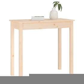 vidaXL Konsolbord 80x40x75 cm massiv furu 814244