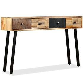 vidaXL Console Table 120x30x76cm Solid Reclaimed Teak 245403