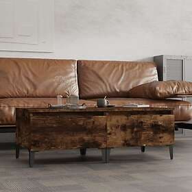vidaXL Coffee Table 2 pcs Smoked Oak 50x46x35 cm Engineered Wood 819527