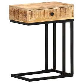 vidaXL U-shaped Side Table 45x30x61cm Solid Mango Wood 289091