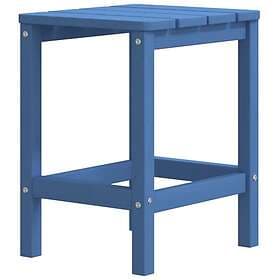 vidaXL Adirondack Table Aqua Blue 38x38x46 cm HDPE 318644