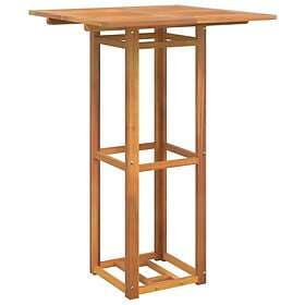 vidaXL Café Table 75x75x110 cm massivt akaciaträ 319187