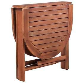 vidaXL Garden Table 120x70x74 cm solid acacia wood