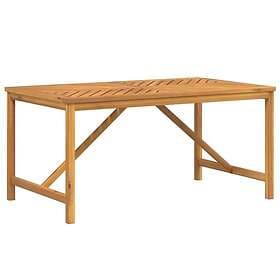 vidaXL Garden Table 150x90x74 cm solid acacia wood