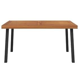 vidaXL Trädgårdsbord 150x90x75 cm massivt akaciaträ 319523
