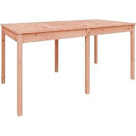 vidaXL Garden Table 159.5x82.5x76 cm solid Douglas fir 823981