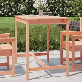 vidaXL Garden Table 121x82.5x110 cm solid douglas wood 824093