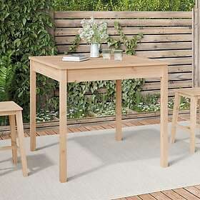 vidaXL Garden Table 82.5x82.5x76 cm solid pine 823962