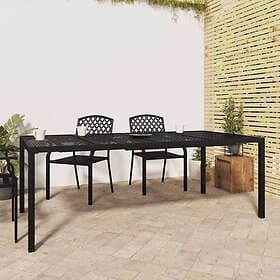vidaXL Garden Table anthracite 200x100x72 cm steel 362747