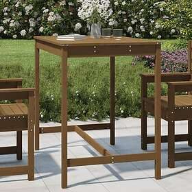 vidaXL Garden Table honey brown 121x82.5x110 cm solid pine 824091