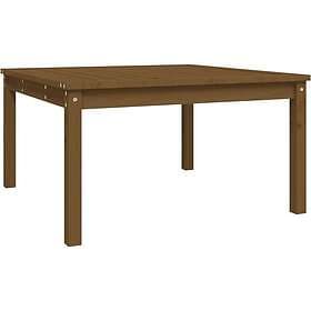 vidaXL Garden Table honey brown 82.5x82.5x45 cm solid pine 824123