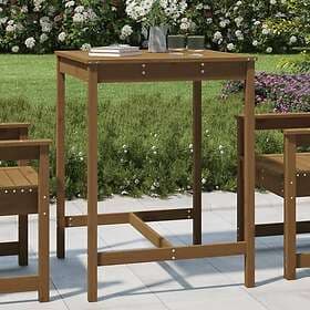 vidaXL Garden Table honey brown 82.5x82.5x110 cm solid pine 824084
