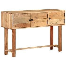 vidaXL End Table 115x35x75 cm Solid Acacia Wood 322670