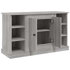 vidaXL Förvaringshylla grå sonoma 100x35.5x60 cm konstruerat trä 816446