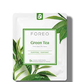 Foreo Green Tea Purifying Sheet Face Mask 3st