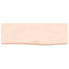vidaXL Hyllplan 60x20x6 cm obehandlad massiv ek 363523