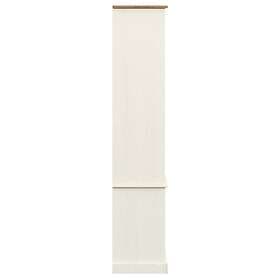 vidaXL Bokhylla VIGO vit 85x35x170 cm massiv furu 353197