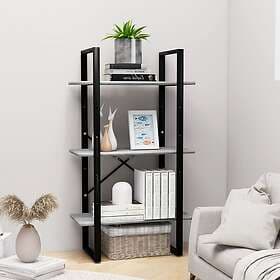 vidaXL 806511 Storage Shelf Concrete Grey 60x30x105 cm Chipboard