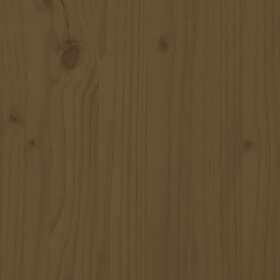 vidaXL Bokhylla honungsbrun 50x35x154 cm massiv furu 821717