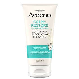 Aveeno Face Calm and Restore Gentle PHA Exfoliating Cleanser 150ml