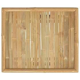 vidaXL Trädgårdsbord 65x55x30 cm bambu 362282