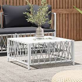 vidaXL Garden Table 70x70x34 cm woven fabric
