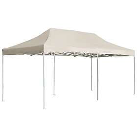 vidaXL Party Tent 6x3m Cream White Aluminum