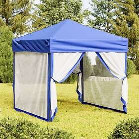vidaXL Party Tent with Side Walls 2x2m Blue