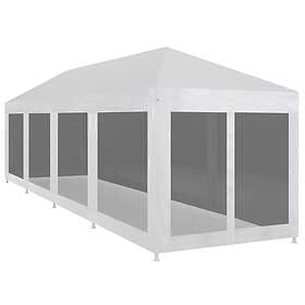 vidaXL Party Tent with 10 mesh walls 12x3 m 45112