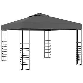 vidaXL Paviljong 3x3 m antracit 48034