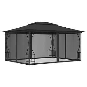 vidaXL Pavilion with mosquito net 3x4m anthracite 48598