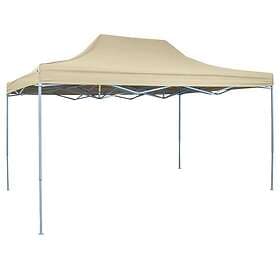 vidaXL Pop-Up Party Tent 3x4.5m Cream White