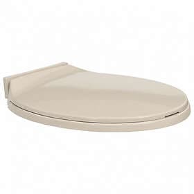 vidaXL Toalettsits mjuk stängning aprikos oval 145818