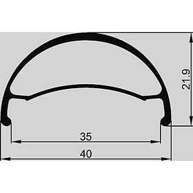 GTR Sl35 27.5´´ Cl Disc Tubeless Mtb Front Wheel Guld 15 x 110 mm