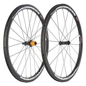 Progress Air Tubular Road Wheel Set Svart 9 x 100 / 9 x 130 mm / Shimano/Sram HG