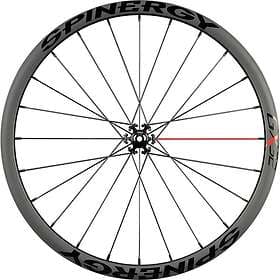 Gravel Spinergy Gxx 700c Cl Disc Tubeless Front Wheel Svart 12 x 100 mm