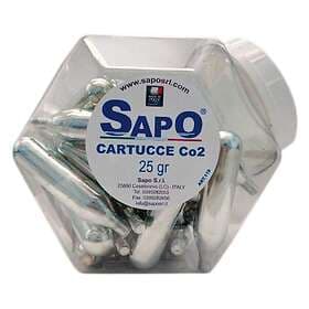 Sapo Co2 Cartridge 60 Units Guld 12g