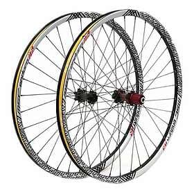 MSC Enduro Aluminium 27.5´´ Disc Mtb Wheel Set Vit,Svart 15 x 100 / 12 x 135 mm