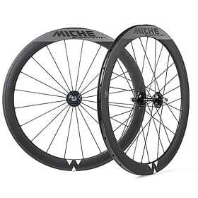 Miche Supertype 550 T Pista Road Wheel Set Silver 9 x 100/ 10 x 120 mm / 1s