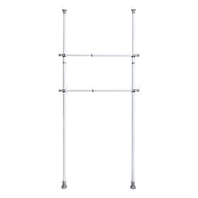 Wenko Klädstång Herkules 75-120cm 2st