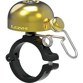 Lezyne Classic Stainl. Brass Ringklocka Guld