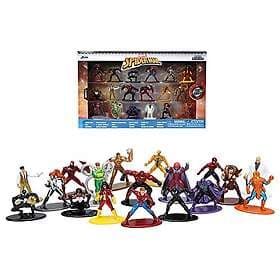 Marvel Spiderman Samlarfigurer Nano Metall 18-Pack