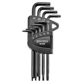 Teng Tools Tpx-Nyckelsats 498Tpx 9 Delar