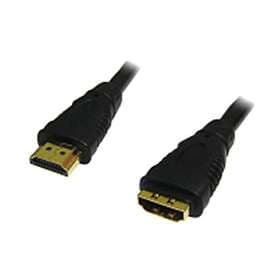 Cables Direct Gold HDMI - HDMI M-F 3m