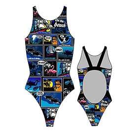 Turbo New Comic Pro Resist Swimsuit (Women's)