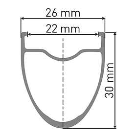 DT Swiss Spline 1600 Hooked / Crotchet Tubeless Tc 622 Mm Disc Center Lock 12 X 