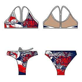 Turbo Maori Flag Thin Strap Bikini (Women's)