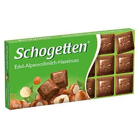 Schogetten Alpine Milk with Hazelnuts 100g